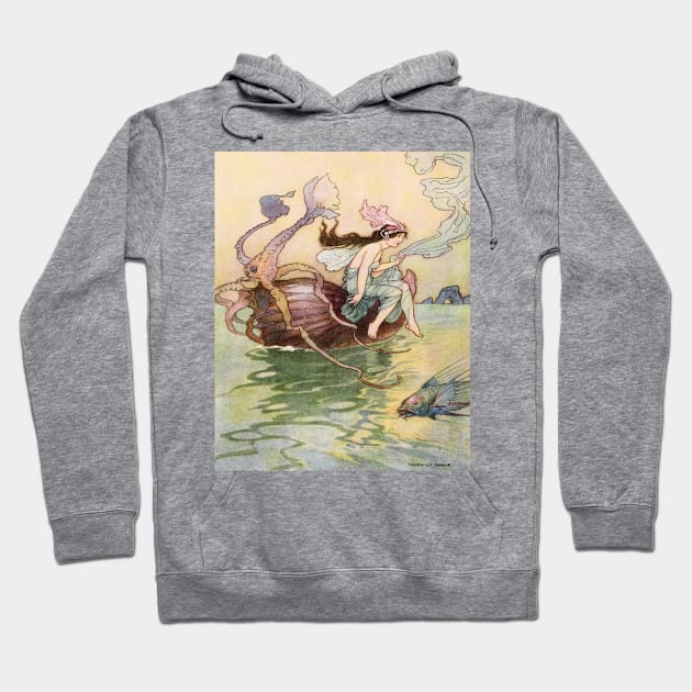 Warwick Goble Fairy Tale Artwork Hoodie by PaperMoonGifts